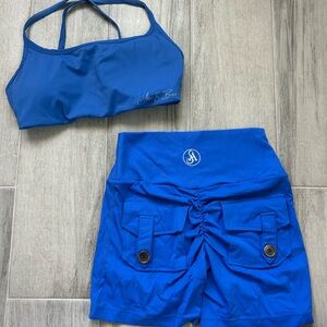 Allure pocket short gym set